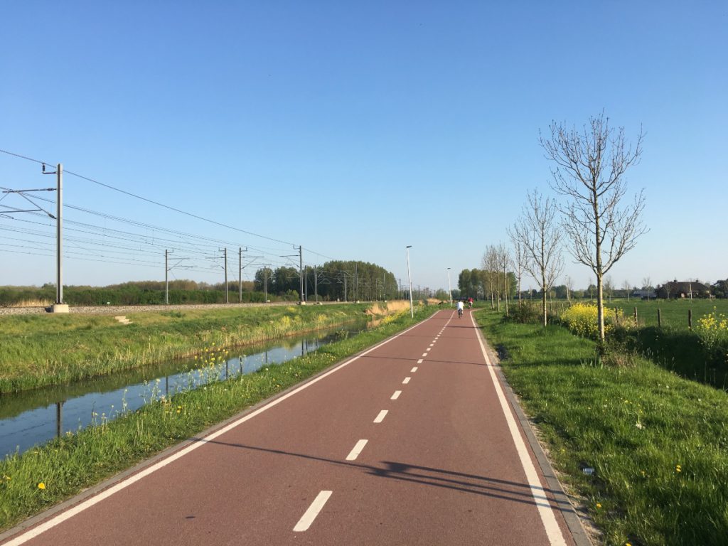 Cycle path in The Netherlands