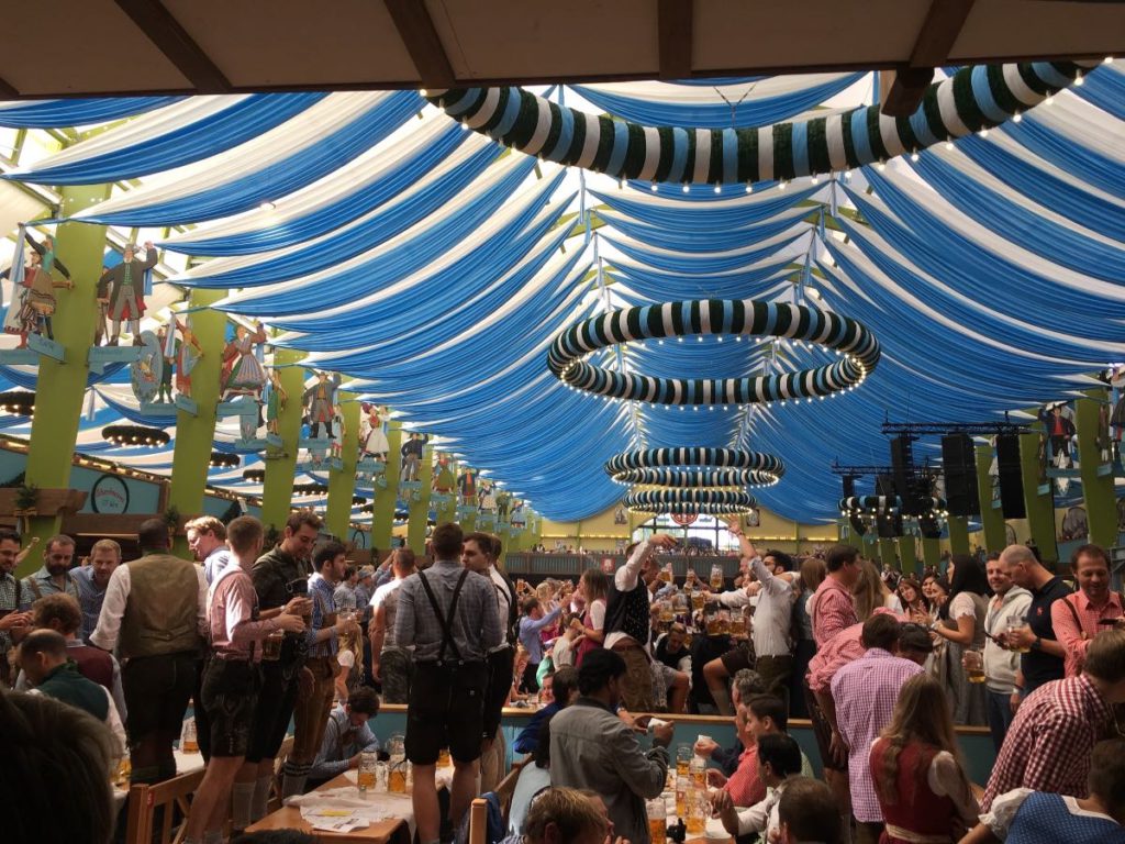 Oktoberfest tent