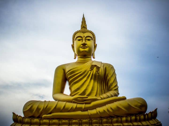 Golden Gautama Buddha, Thailand