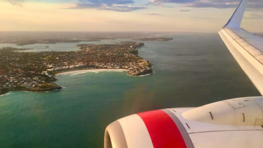 Landing in Sydney
