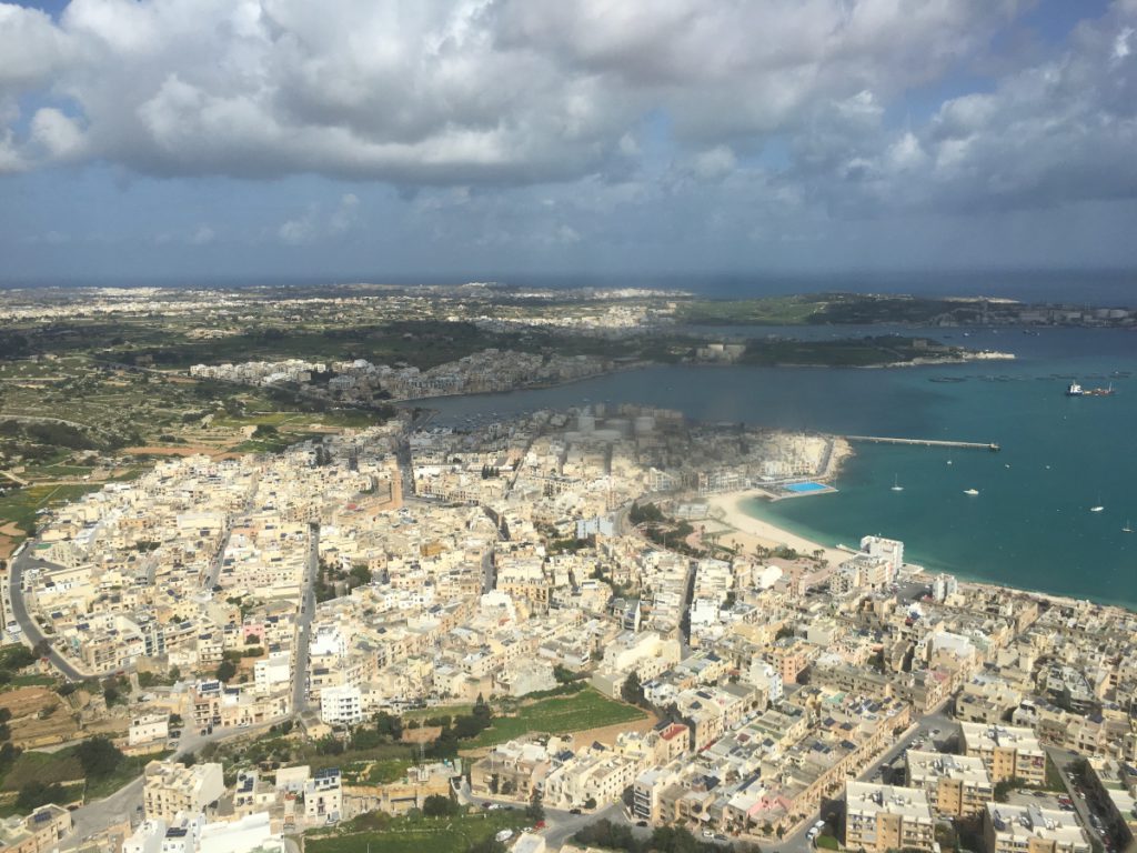 Malta from the air