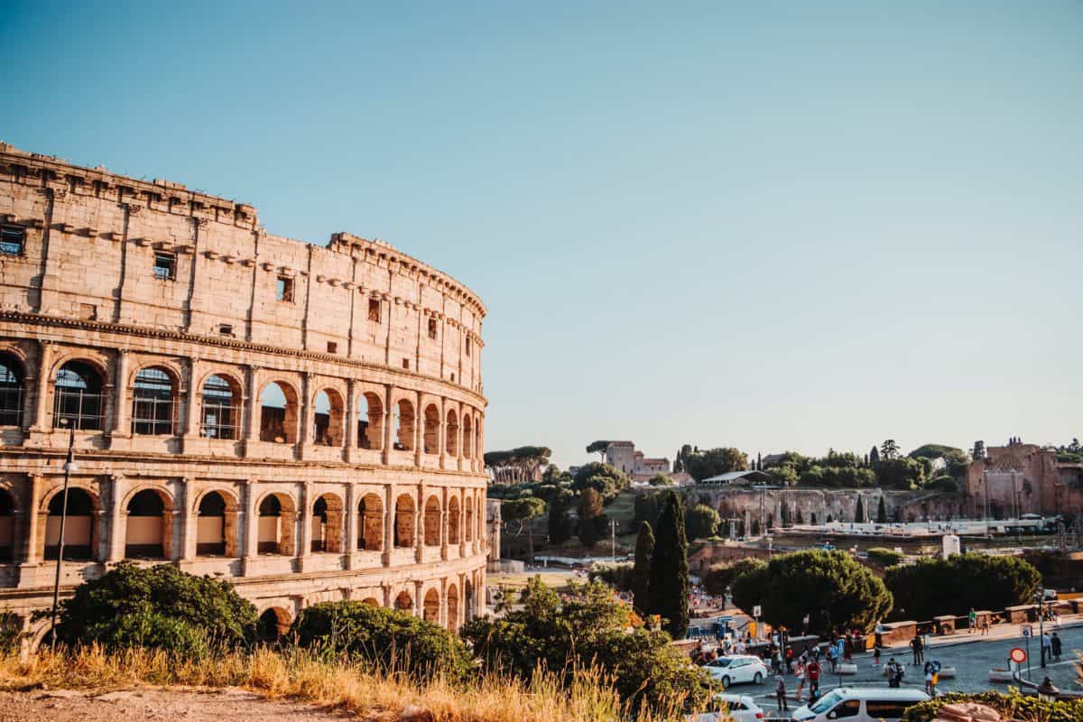 Colosseum in Rome, Italy