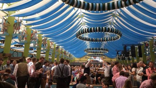 Oktoberfest tent