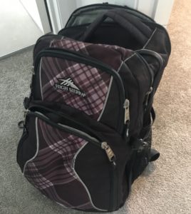 High Sierra backpack