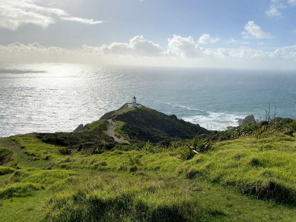 Cape Reinga at the northernmost point of New Zealand