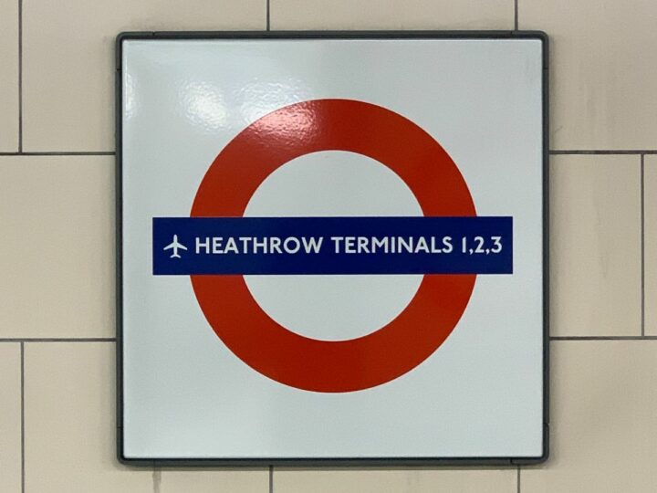 London Heathrow tube station