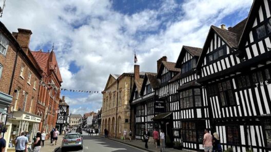 Stratford-upon-Avon, a town in England