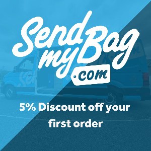 Get 5% off your first order with Send My Bag