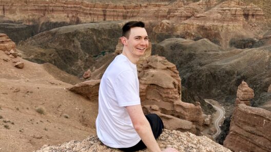 Matt at Charyn Canyon
