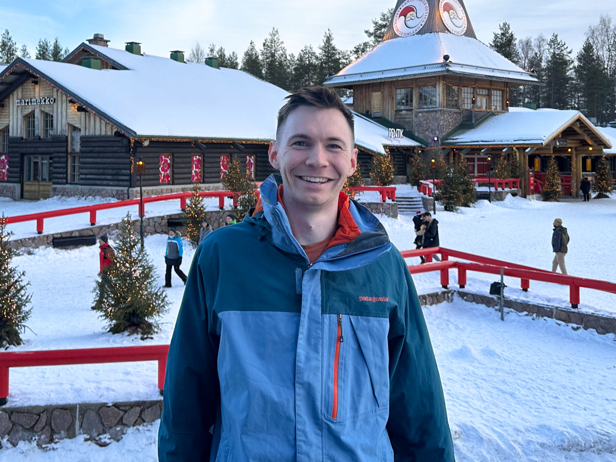 Matt Graham in Rovaniemi