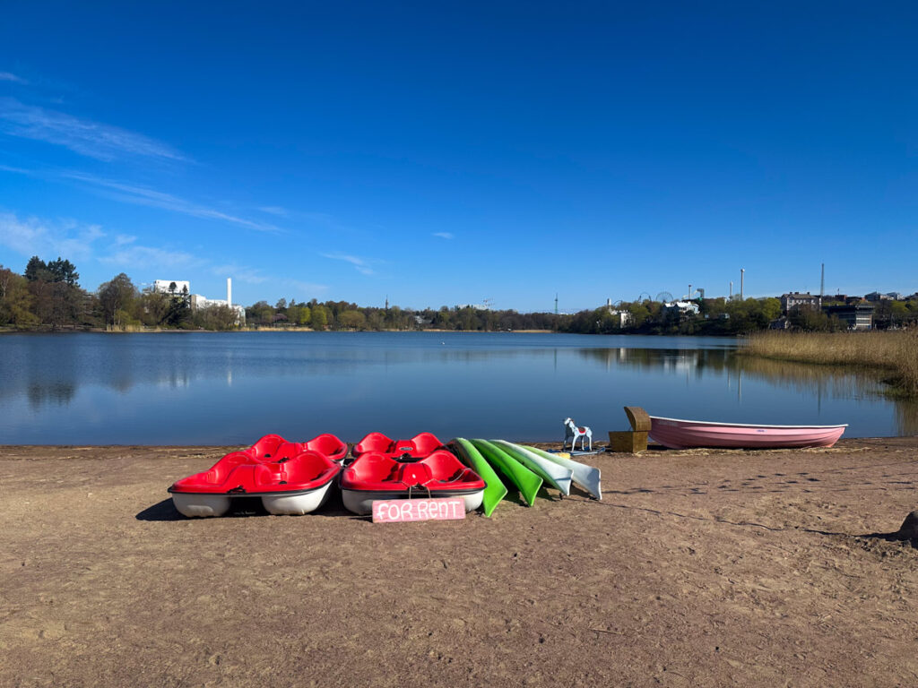 There's lots of space and nature to enjoy, even in the centre of Helsinki