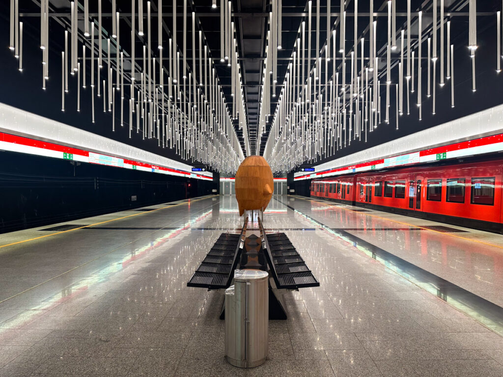 Helsinki metro station