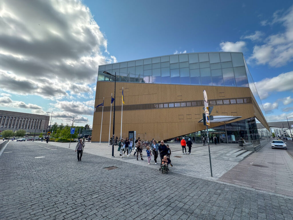 Oodi library in Helsinki, Finland