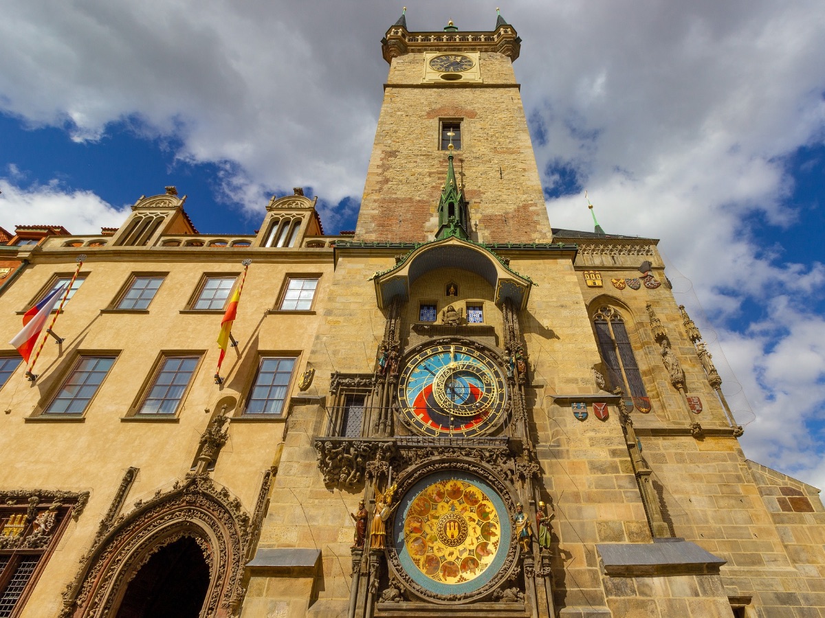 Astronomical clock in Prague, Czech Republic